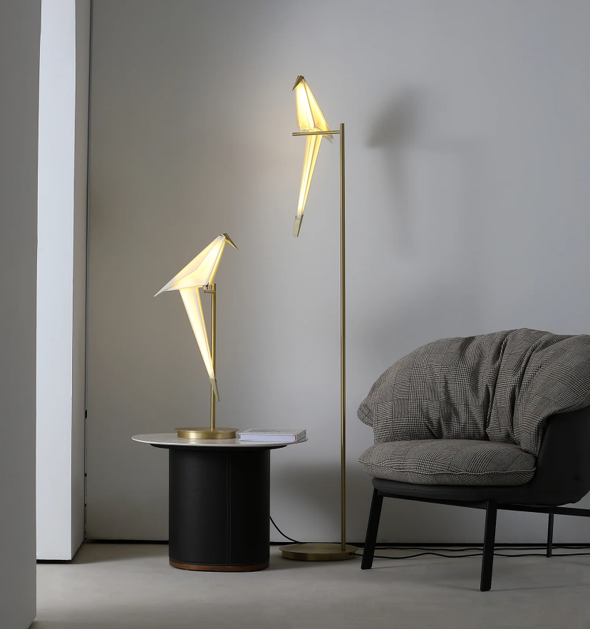 Paper Crane Bird Table Lamp - Yiarolight