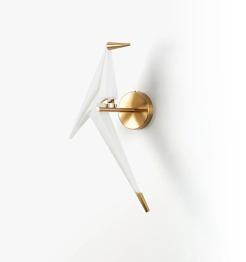 Paper Crane Bird Wall Lamp - Yiarolight