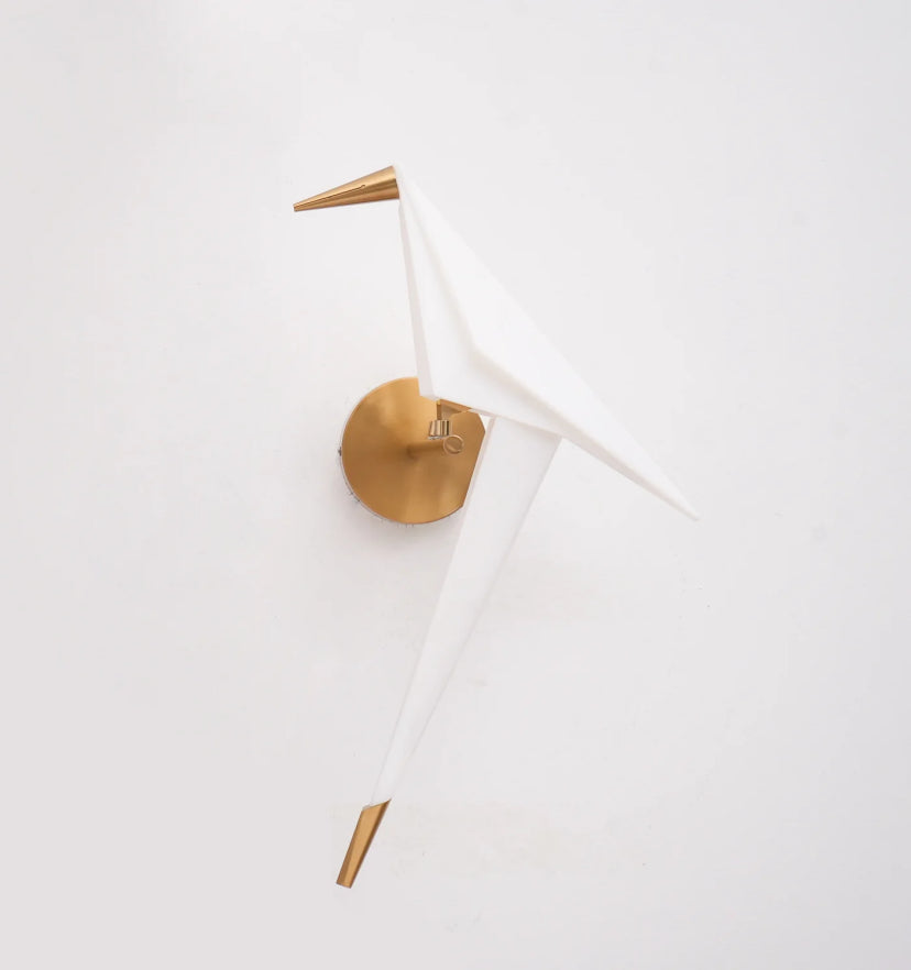 Paper Crane Bird Wall Lamp - Yiarolight