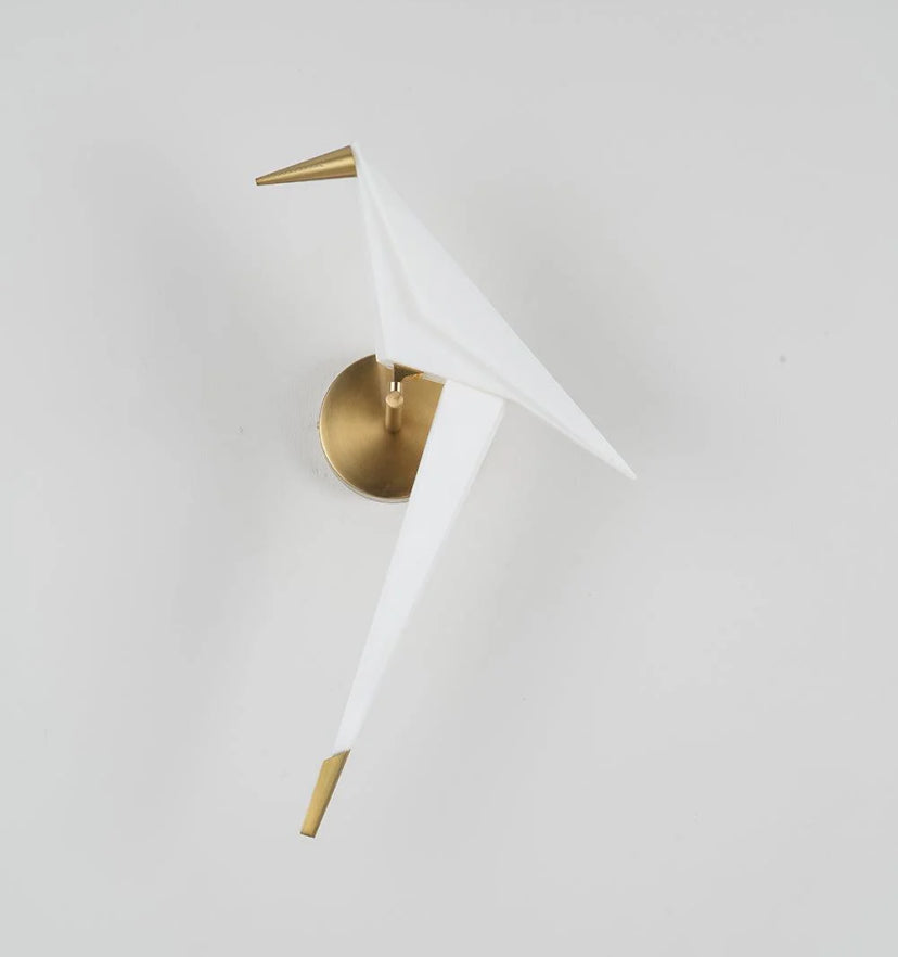 Paper Crane Bird Wall Lamp - Yiarolight