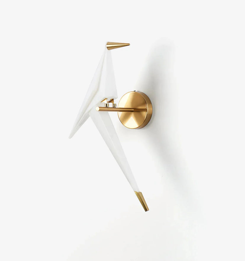 Paper Crane Bird Wall Lamp - Yiarolight