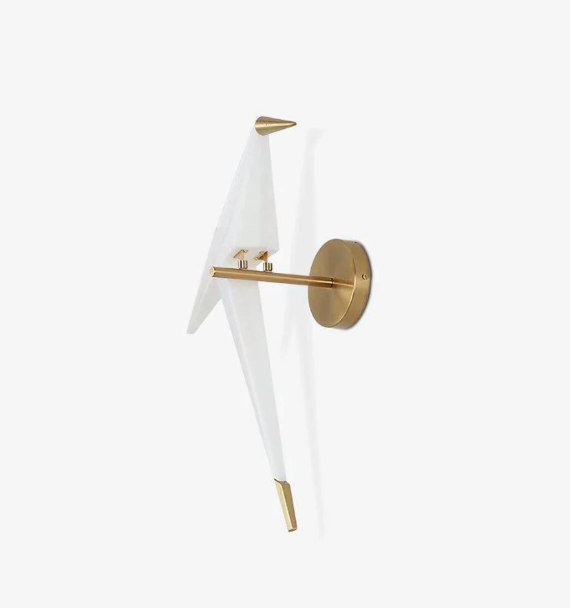 Paper Crane Bird Wall Lamp - Yiarolight