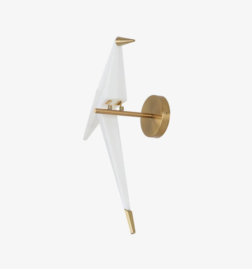 Paper Crane Bird Wall Lamp - Yiarolight