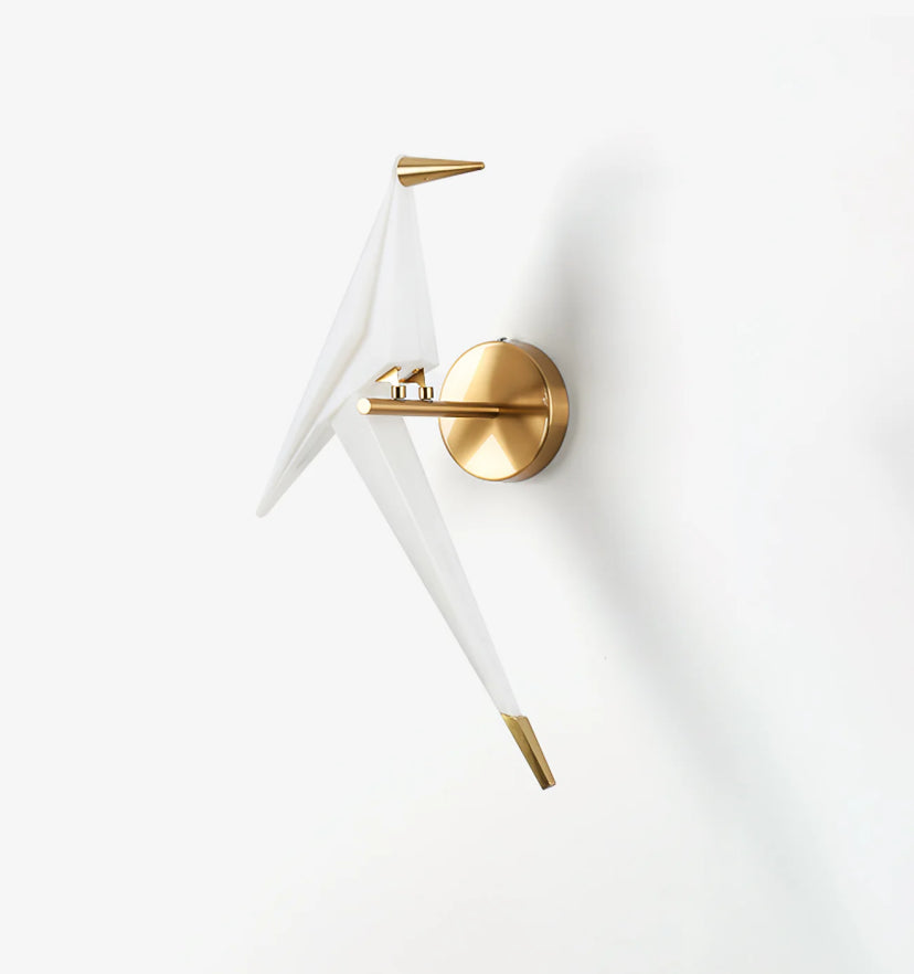 Paper Crane Bird Wall Lamp - Yiarolight
