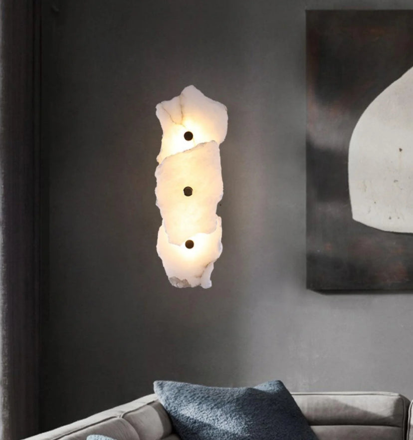 Petra Alabaster Wall Lamp - Yiarolight
