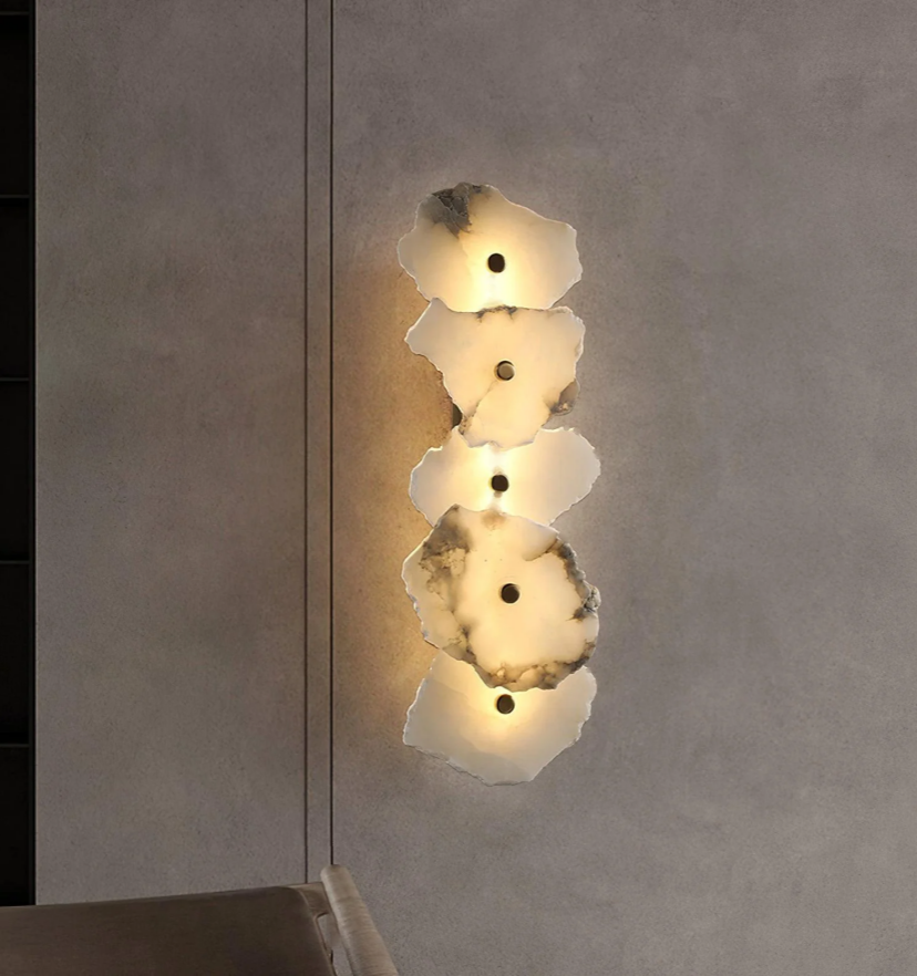 Petra Alabaster Wall Lamp - Yiarolight
