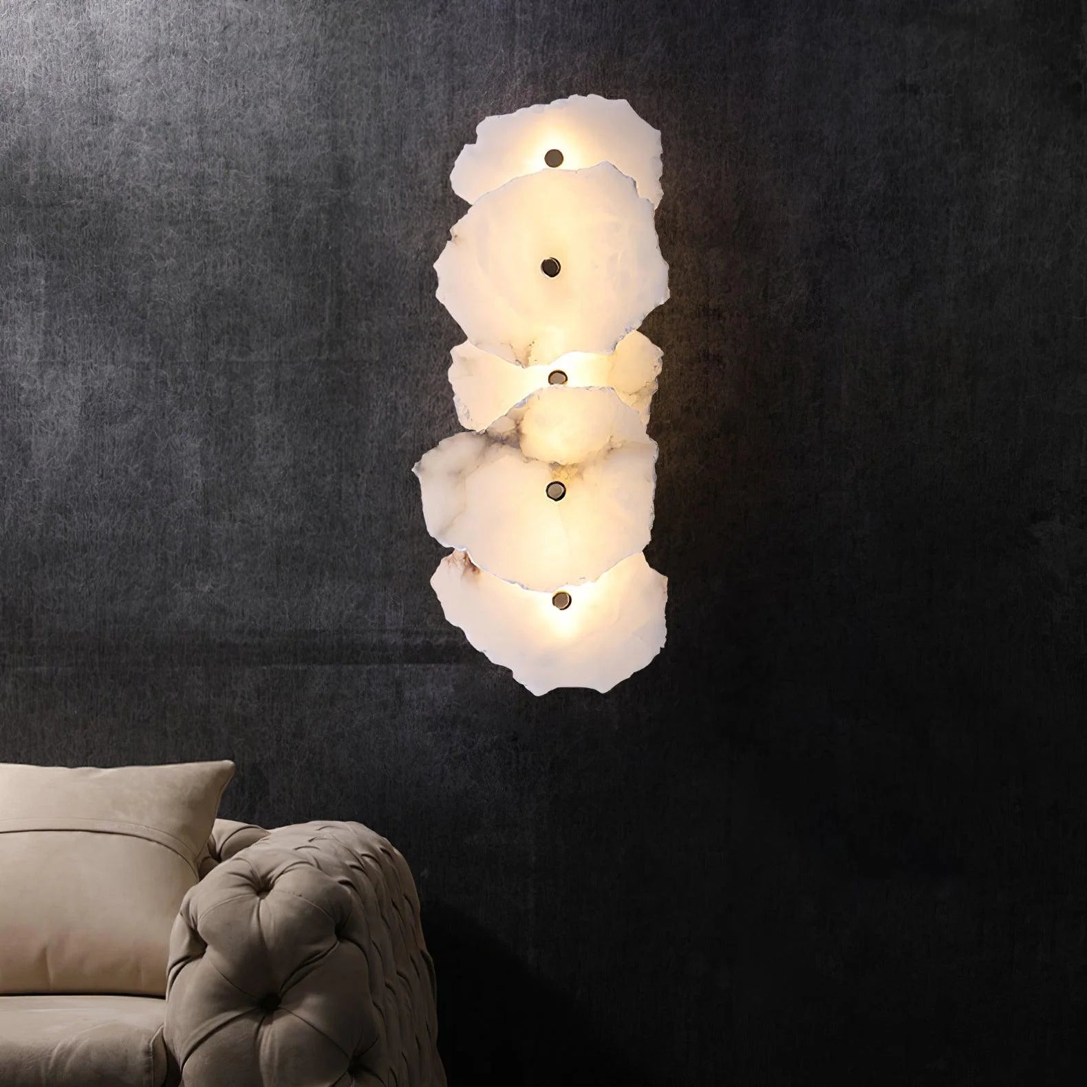 Petra Alabaster Wall Lamp - Yiarolight