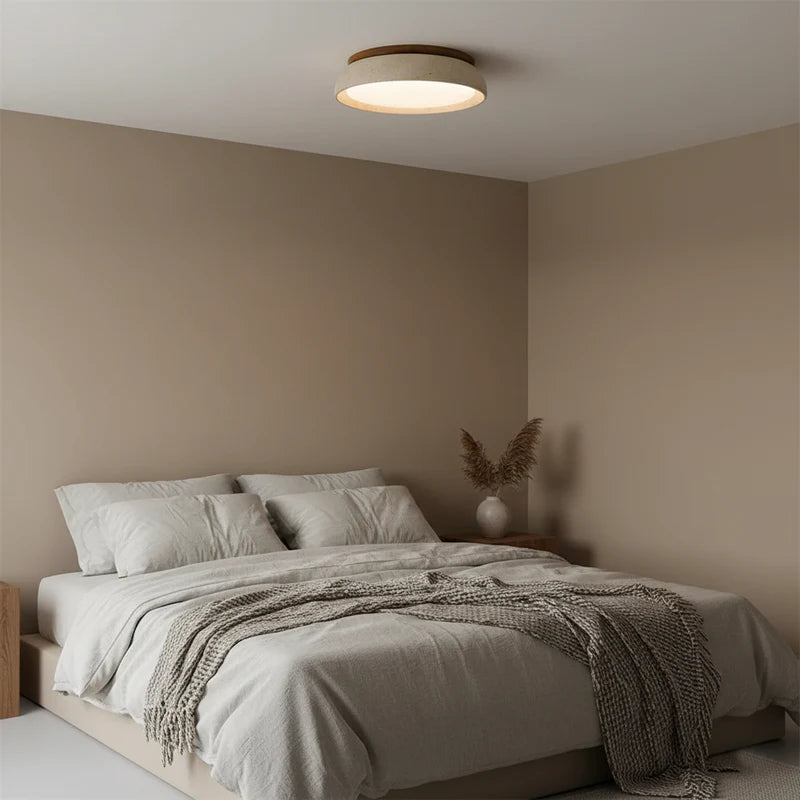 Piedra Travertine Ceiling Light - Auraolight
