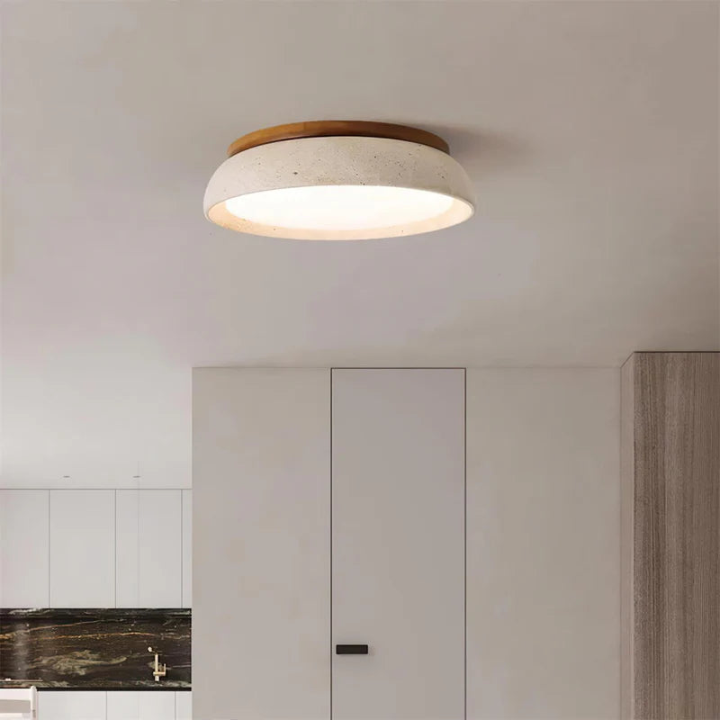 Piedra Travertine Ceiling Light - Auraolight