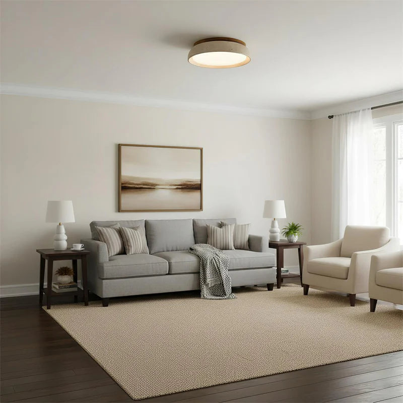 Piedra Travertine Ceiling Light - Auraolight