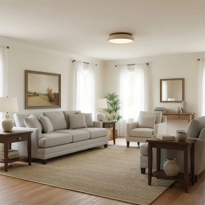 Piedra Travertine Ceiling Light - Auraolight