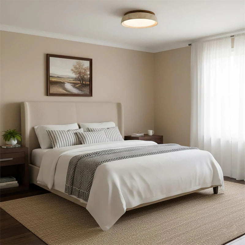 Piedra Travertine Ceiling Light - Auraolight
