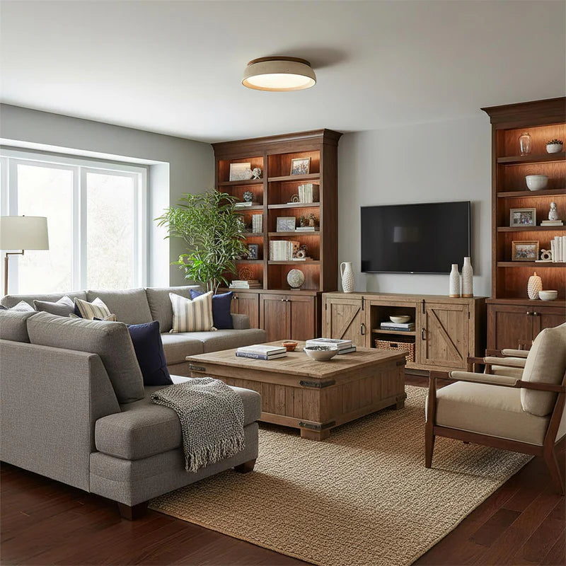 Piedra Travertine Ceiling Light - Auraolight