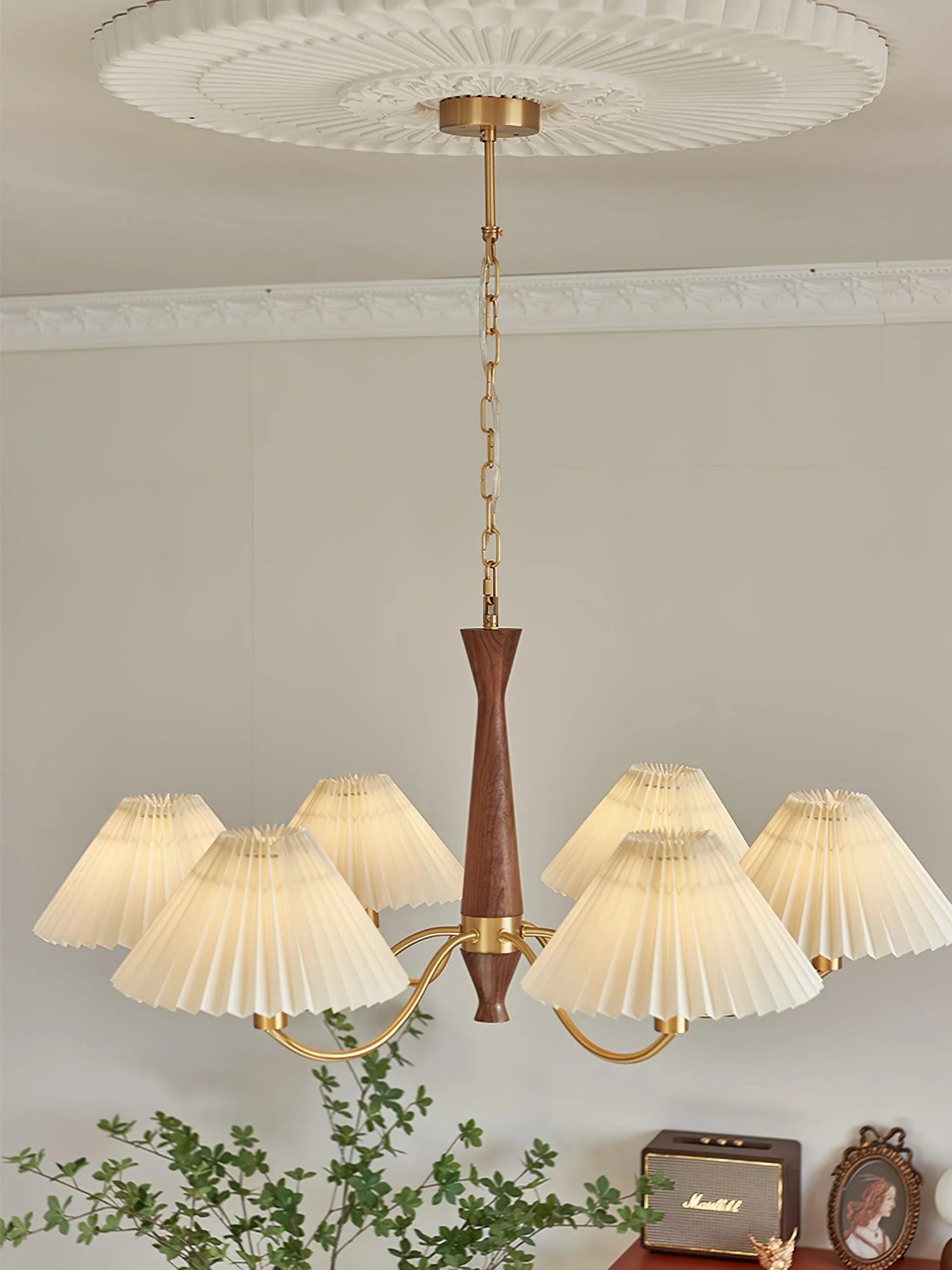 Pleated Chandelier - Yiarolight