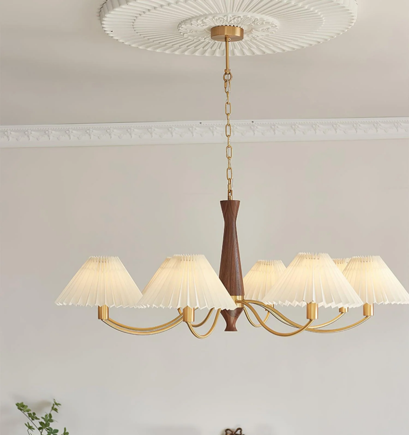 Pleated Chandelier - Yiarolight