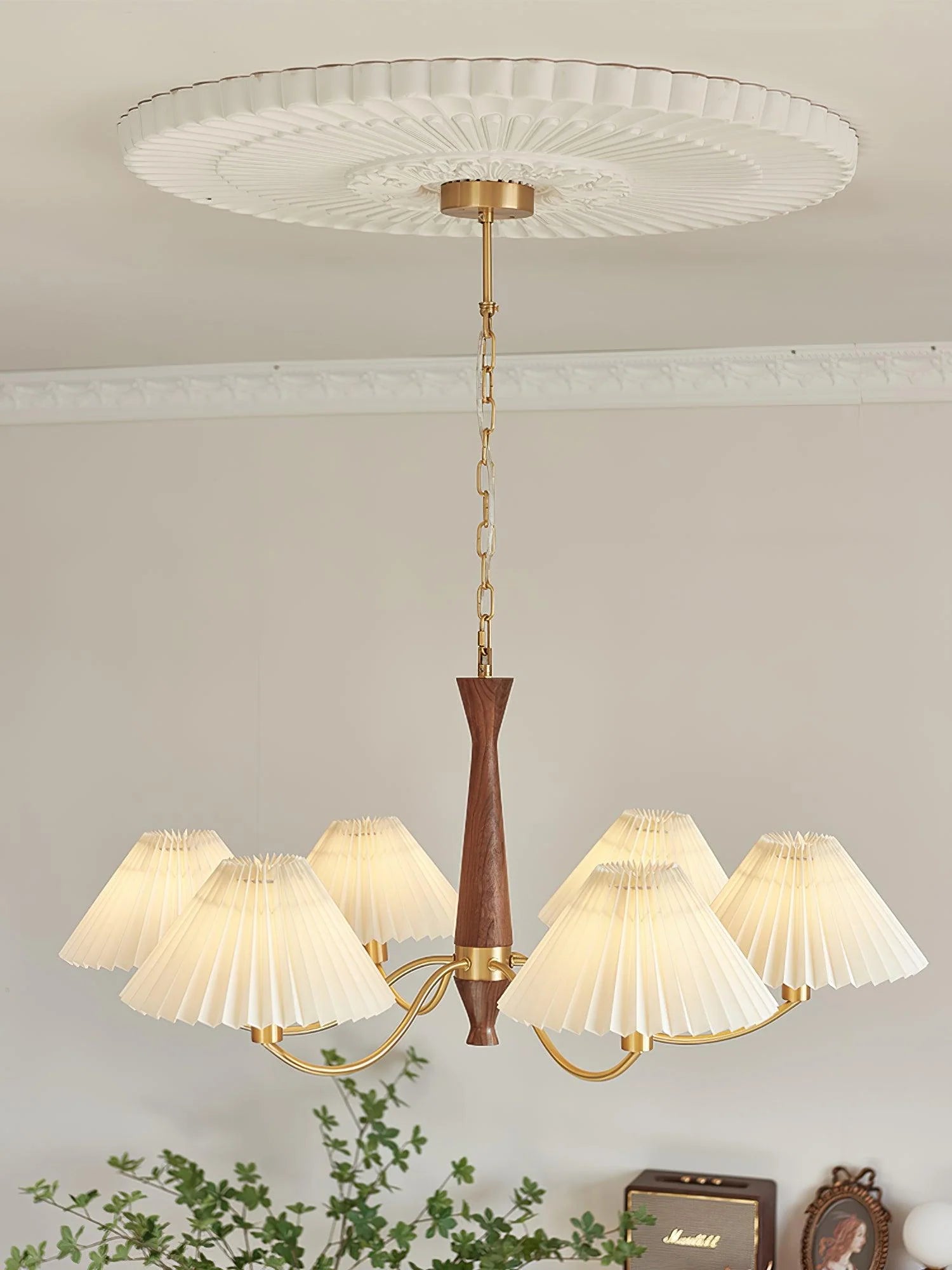 Pleated Chandelier - Yiarolight