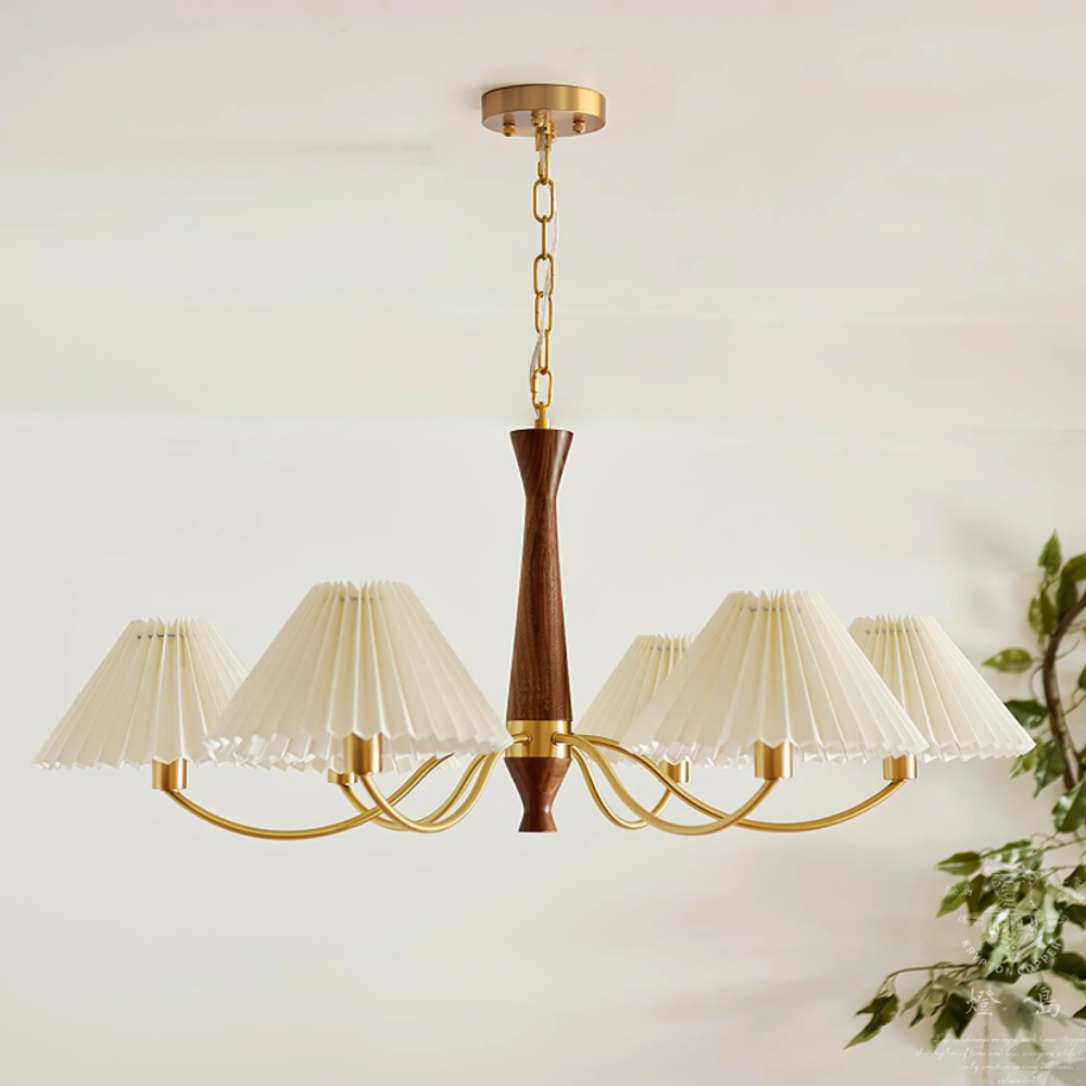 Pleated Chandelier - Yiarolight