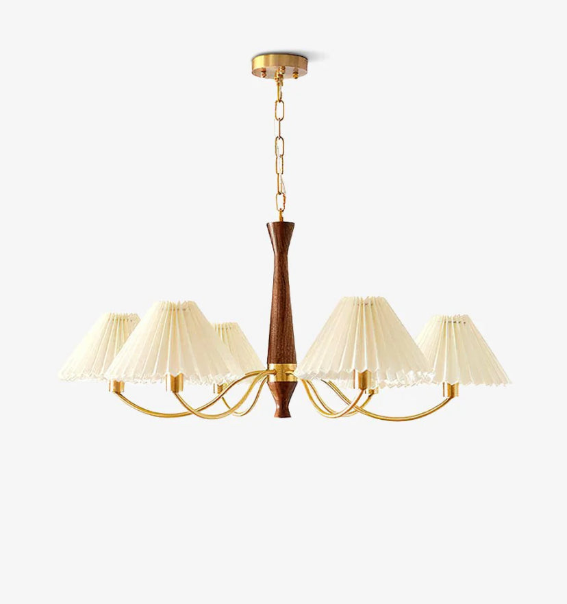 Pleated Chandelier - Yiarolight