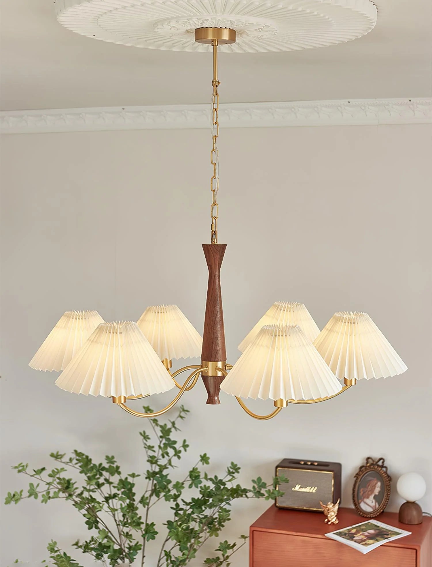Pleated Chandelier - Yiarolight