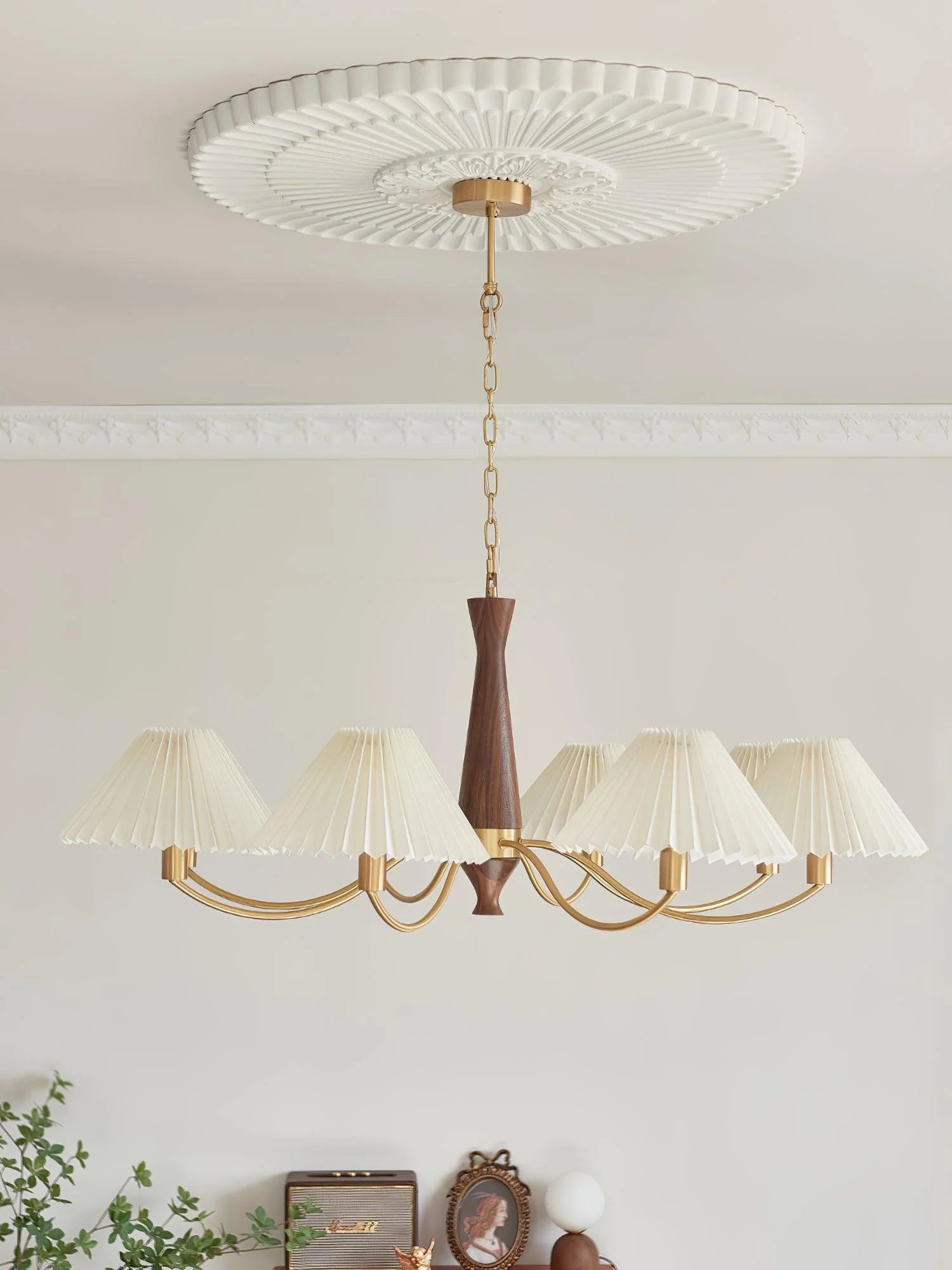 Pleated Chandelier - Yiarolight