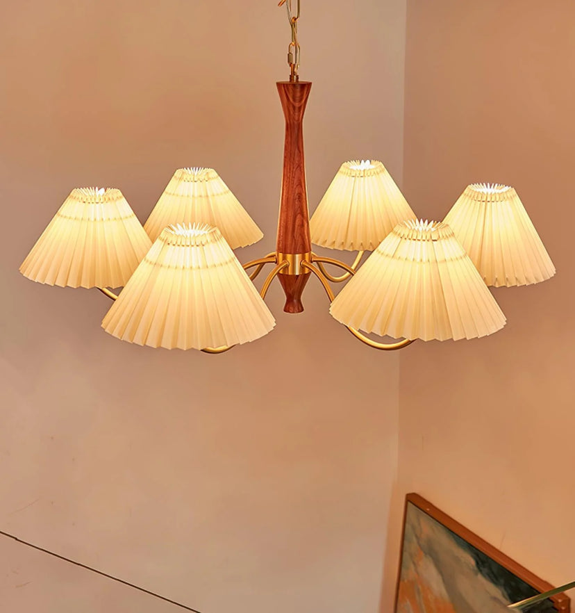 Pleated Chandelier - Yiarolight