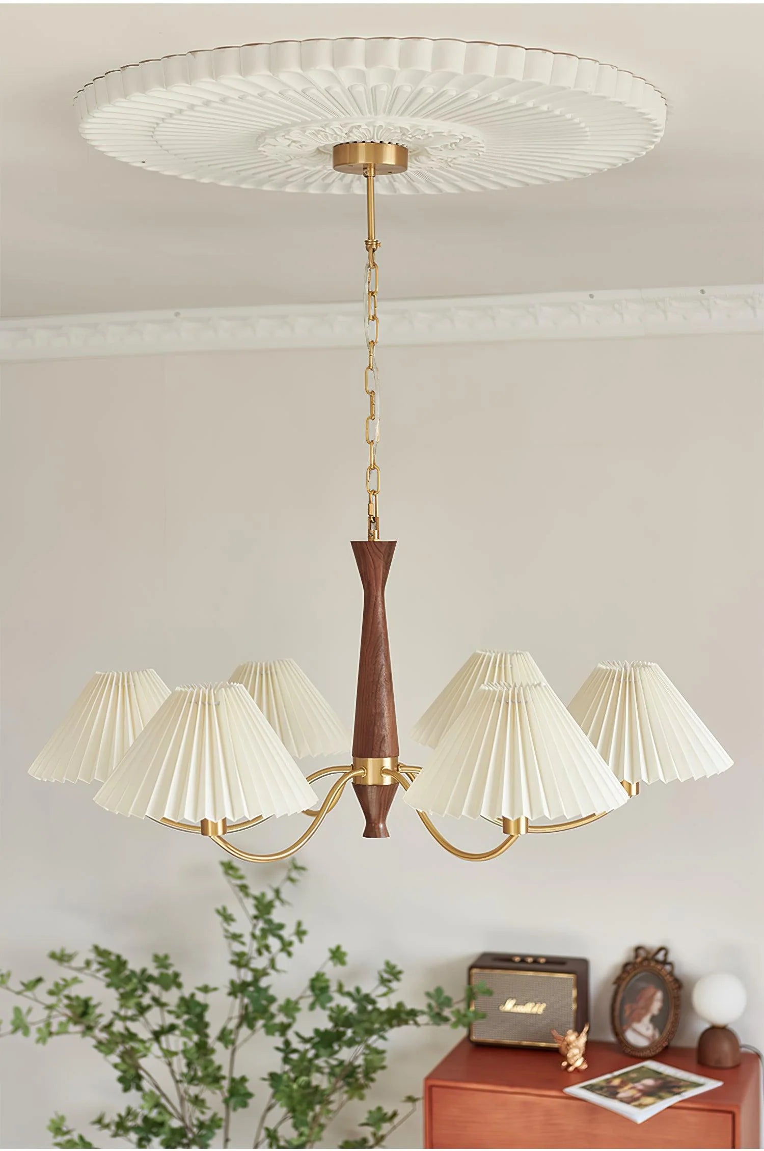 Pleated Chandelier - Yiarolight