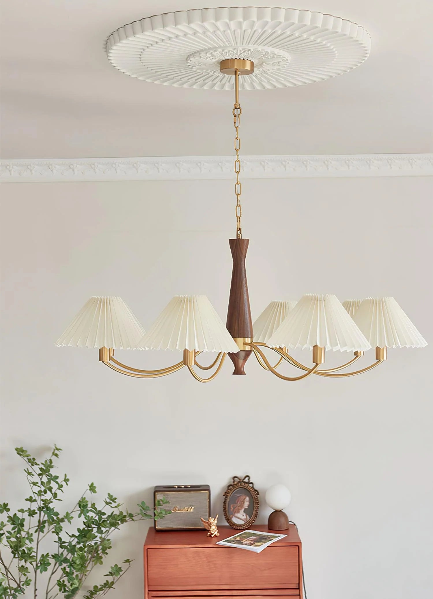 Pleated Chandelier - Yiarolight