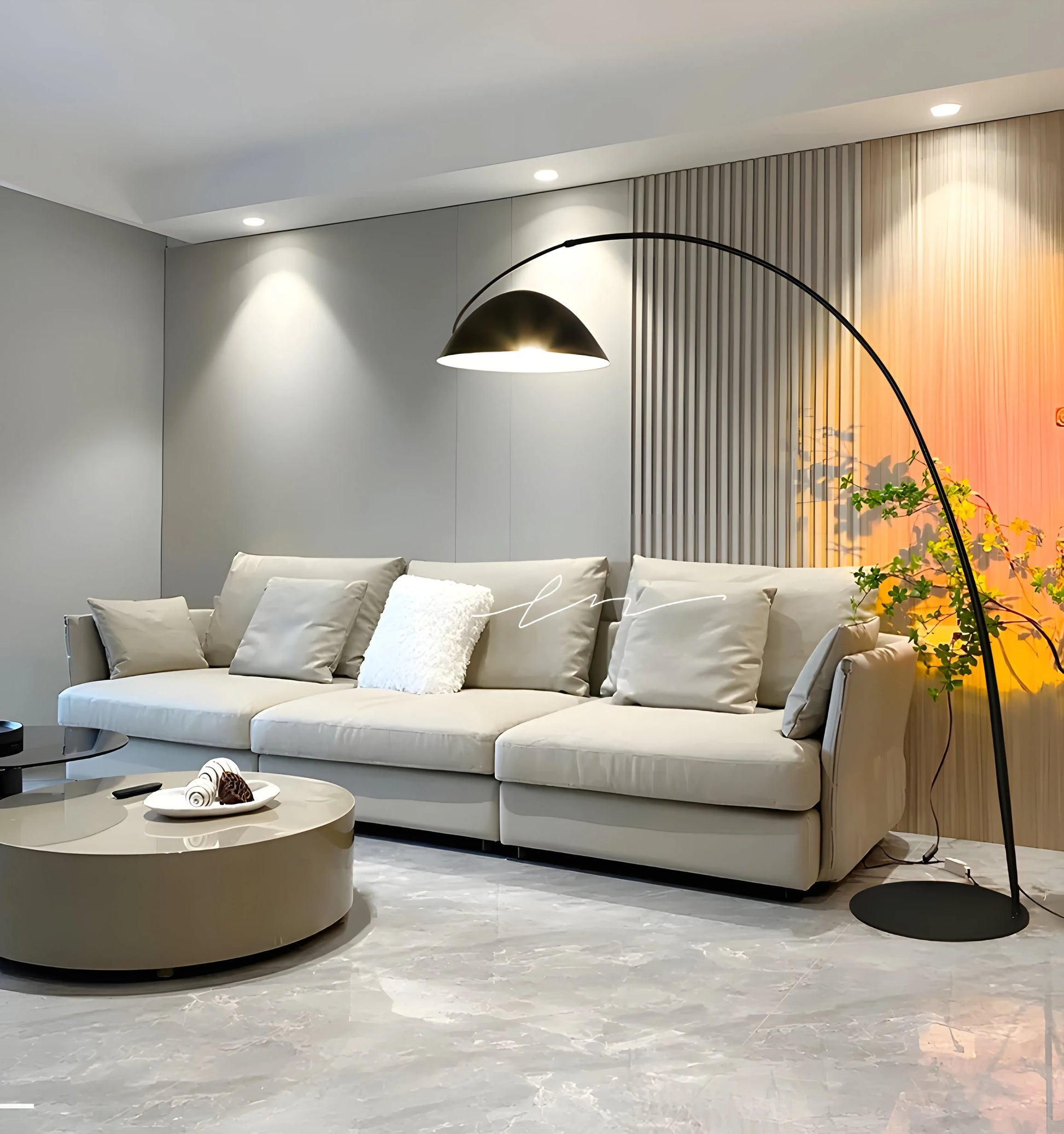 Verse Arc Floor Lamp - Yiarolight