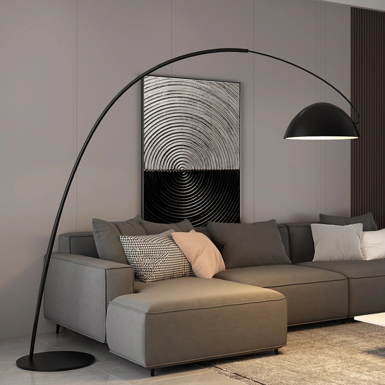 Verse Arc Floor Lamp - Yiarolight