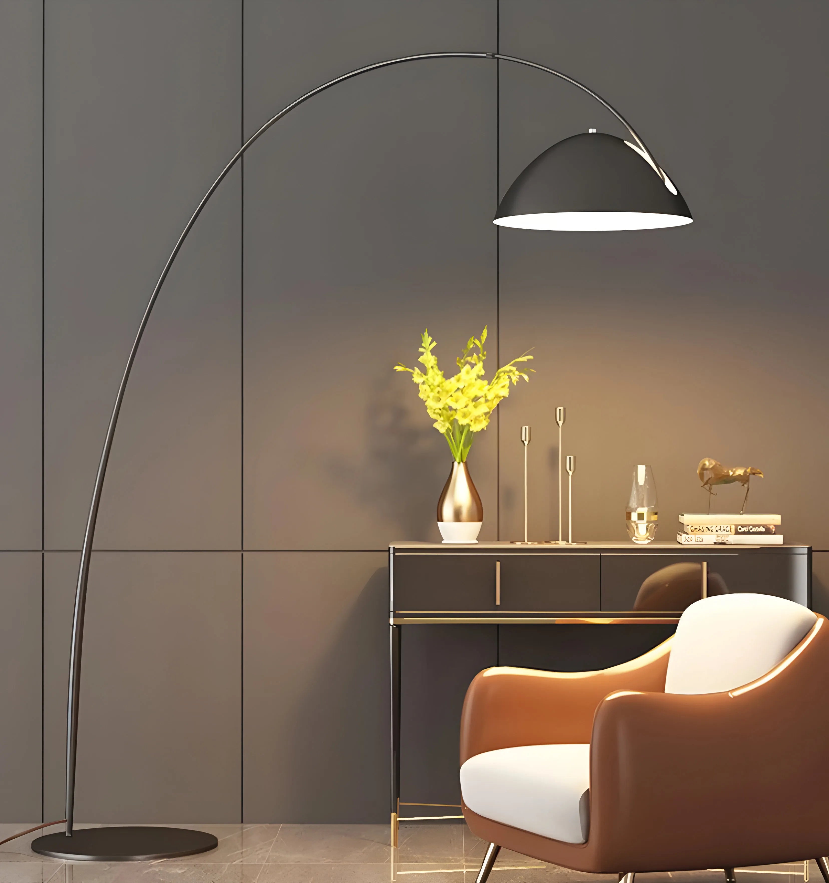 Verse Arc Floor Lamp - Yiarolight