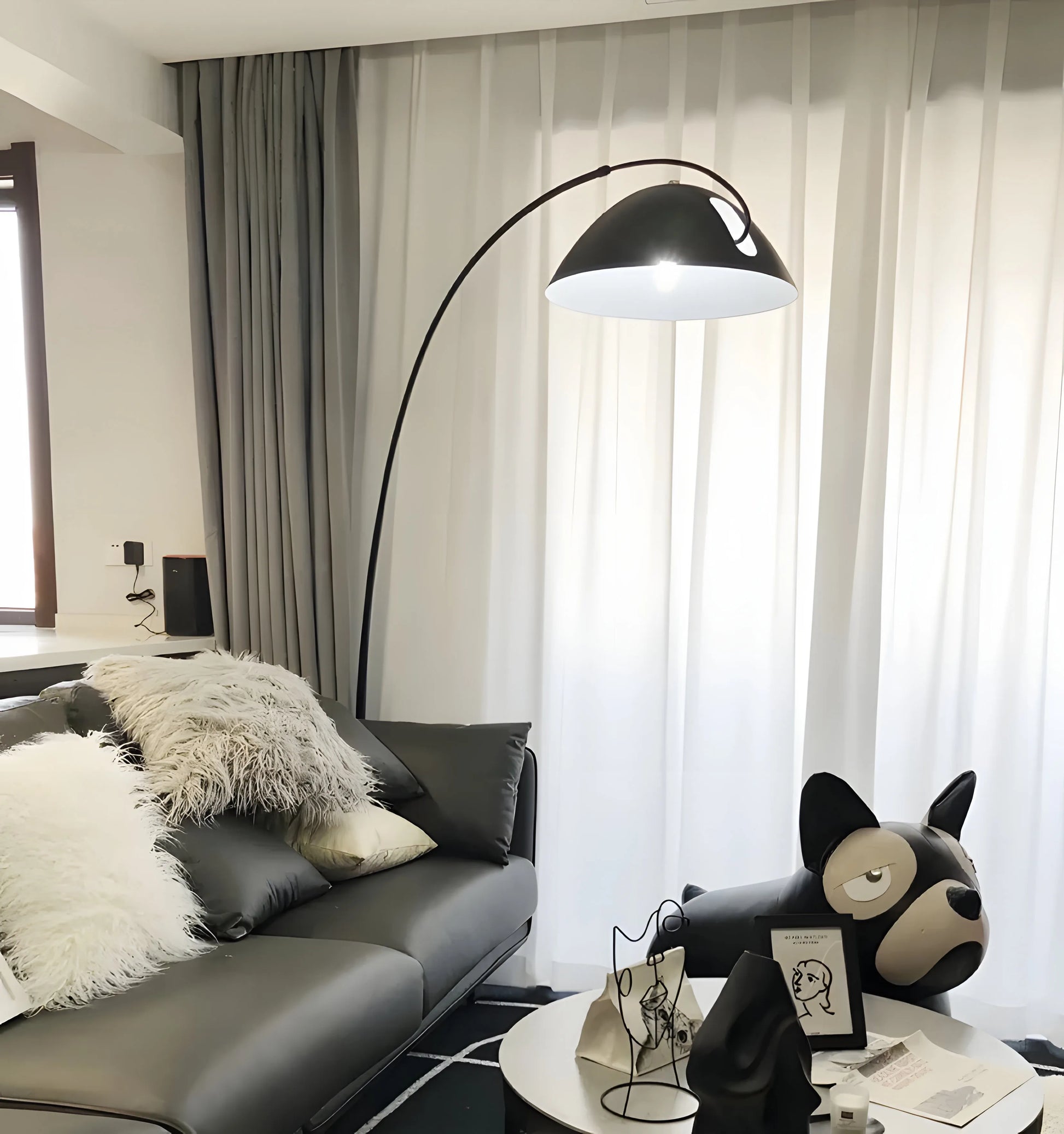 Verse Arc Floor Lamp - Yiarolight