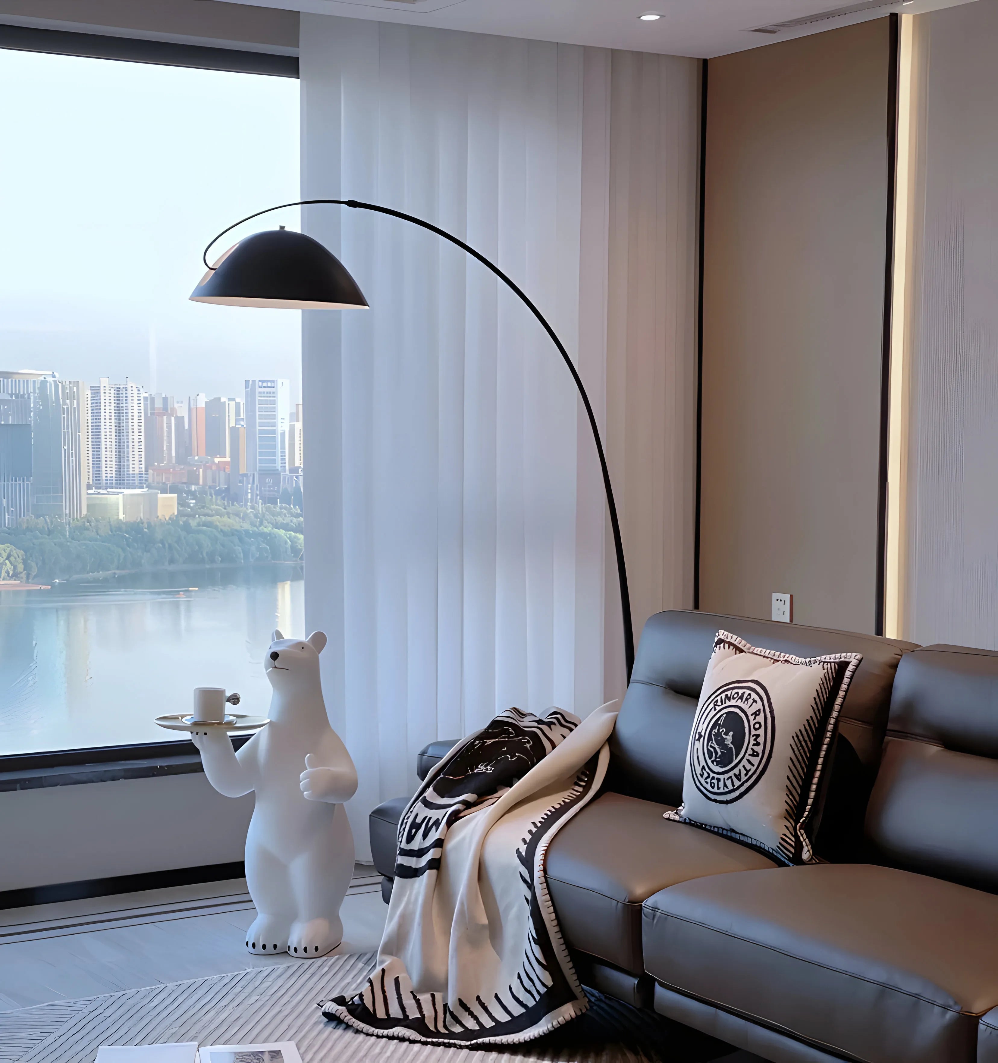 Verse Arc Floor Lamp - Yiarolight