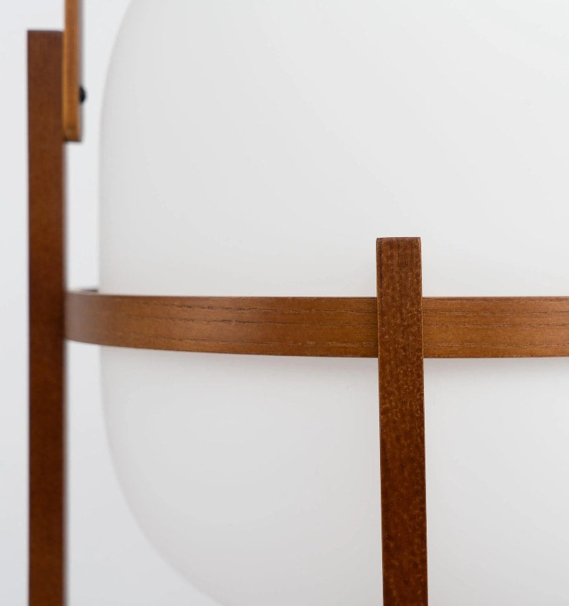Portable Lantern Glass Table Lamp - Yiarolight