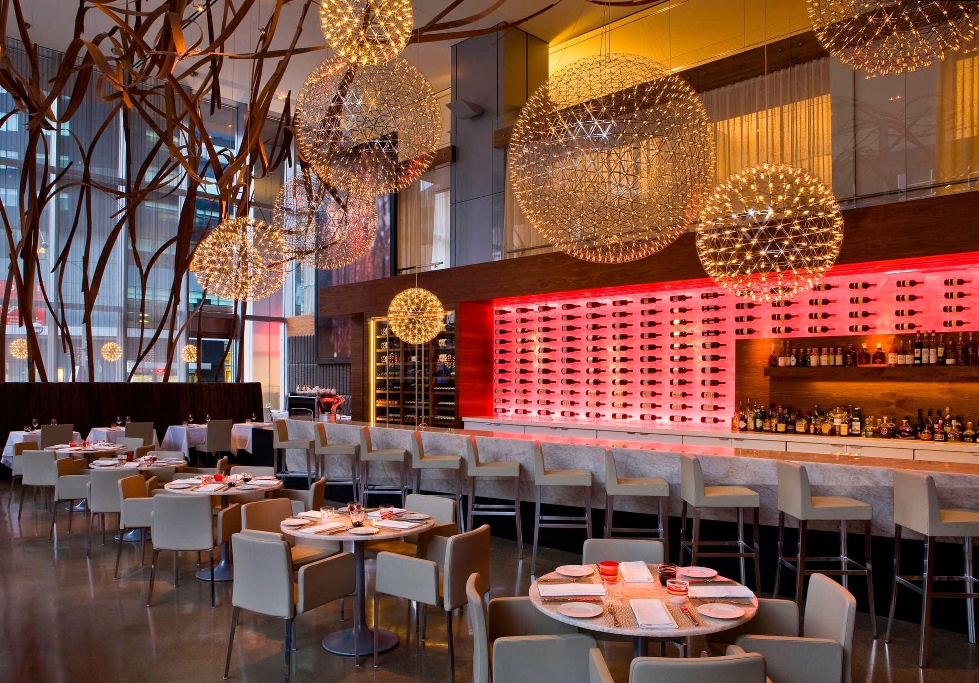 Silver Spark Ball Chandelier - Yiarolight