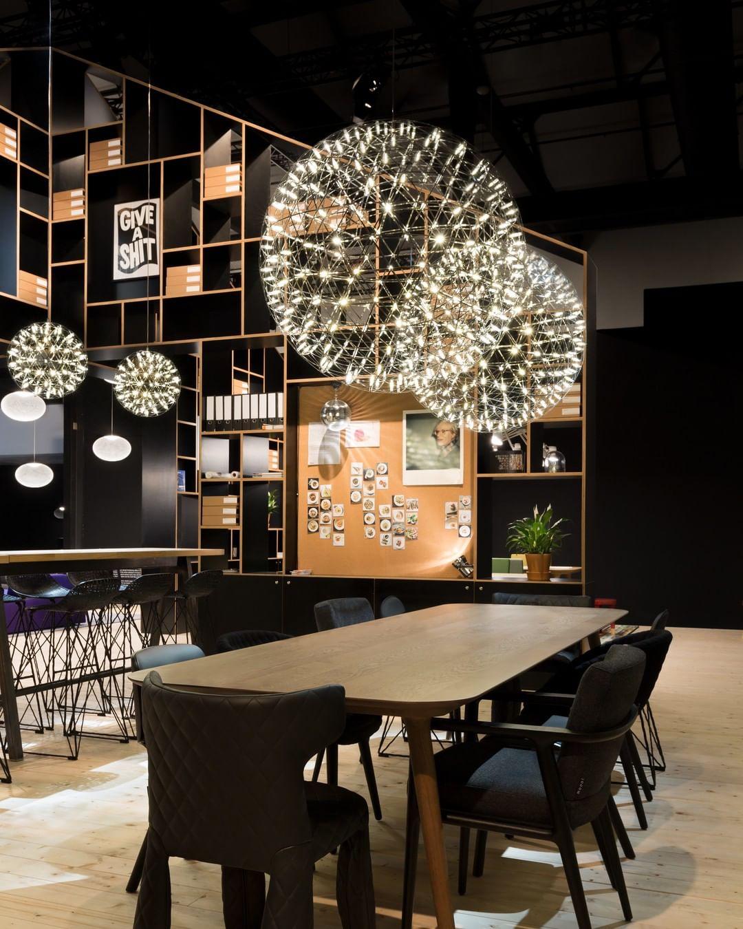 Silver Spark Ball Chandelier - Yiarolight