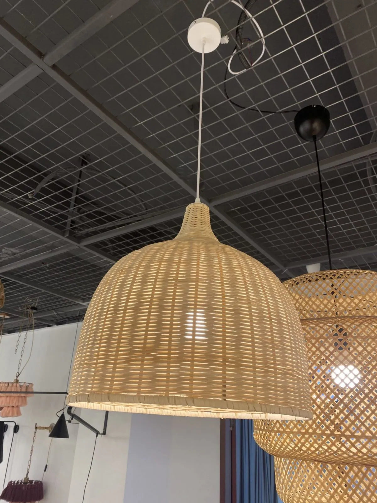 Rattan Pandent Light