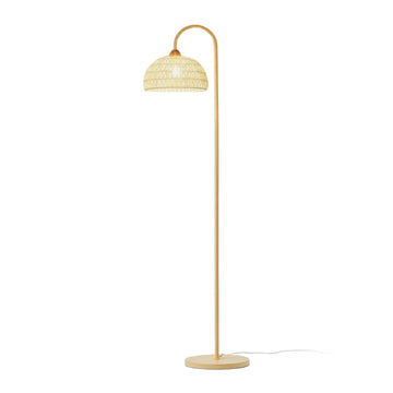 Rattan Arch Floor Lamp - Yiarolight