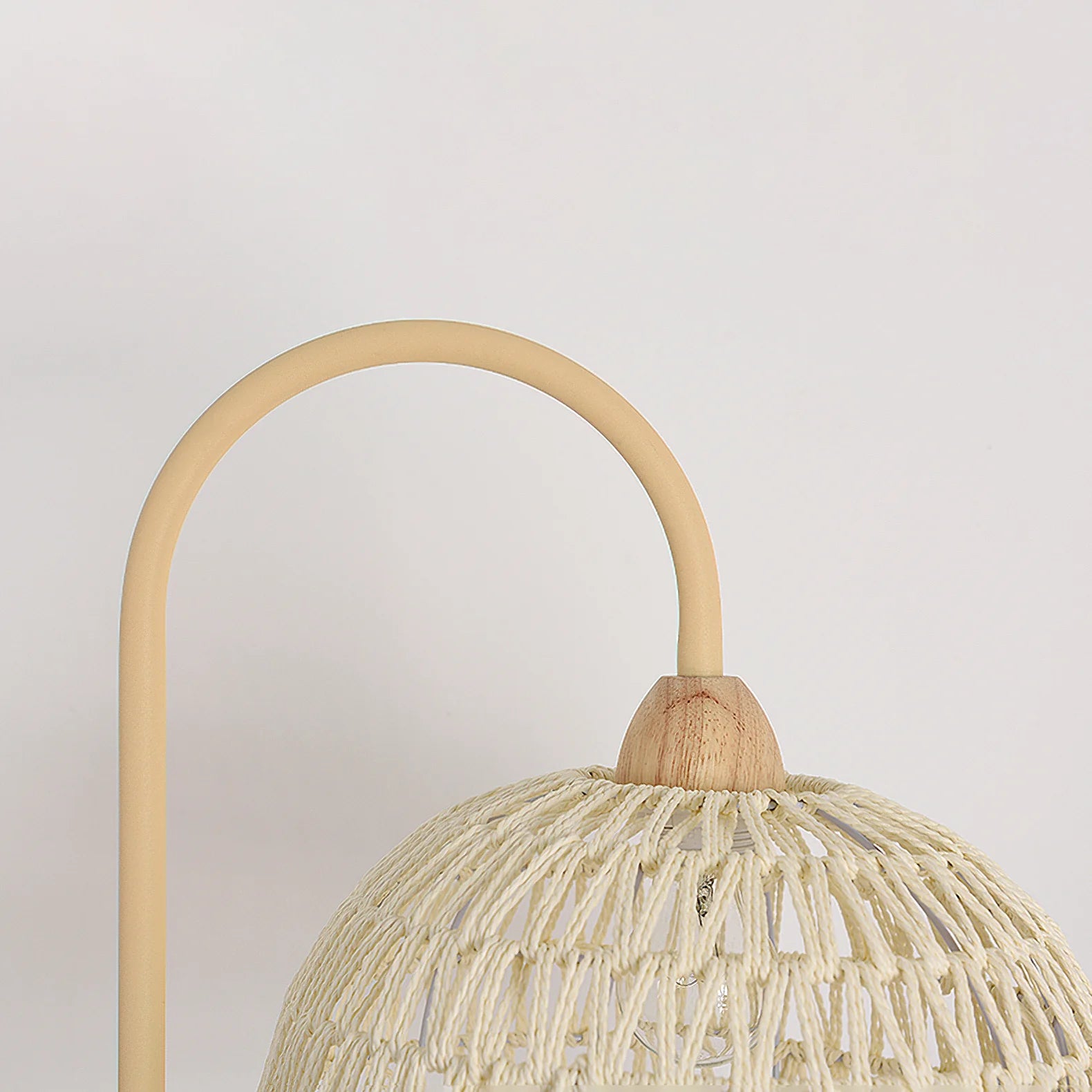Rattan Arch Floor Lamp - Yiarolight