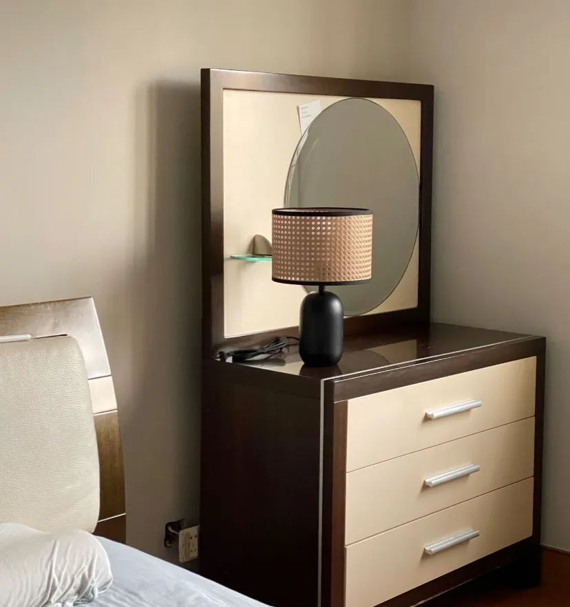 Rattan Table Lamp - Auraolight