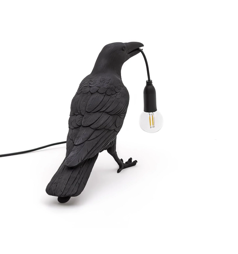 Raven Resin Table Lamp - Yiarolight
