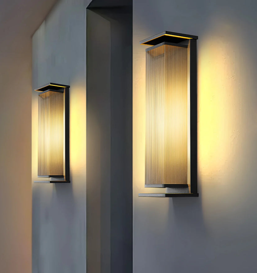 Rectangular Box Outdoor Wall Lamp - Yiarolight
