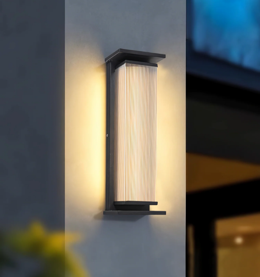 Rectangular Box Outdoor Wall Lamp - Yiarolight