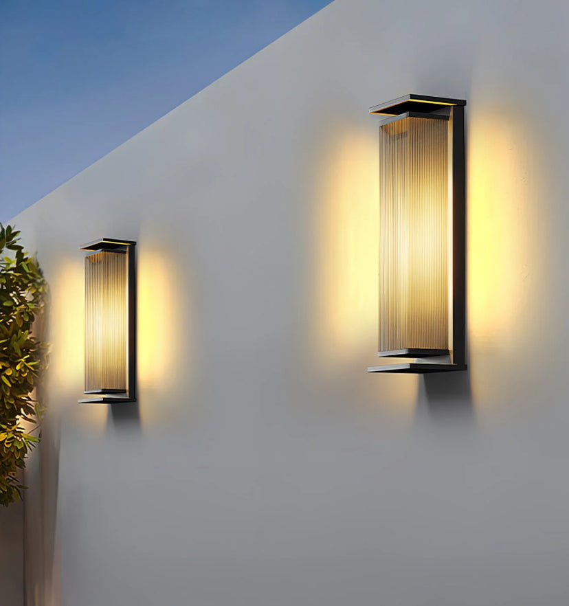 Rectangular Box Outdoor Wall Lamp - Yiarolight