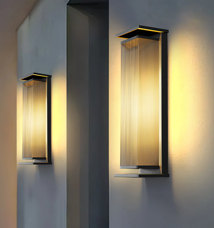 Rectangular Box Outdoor Wall Lamp - Yiarolight