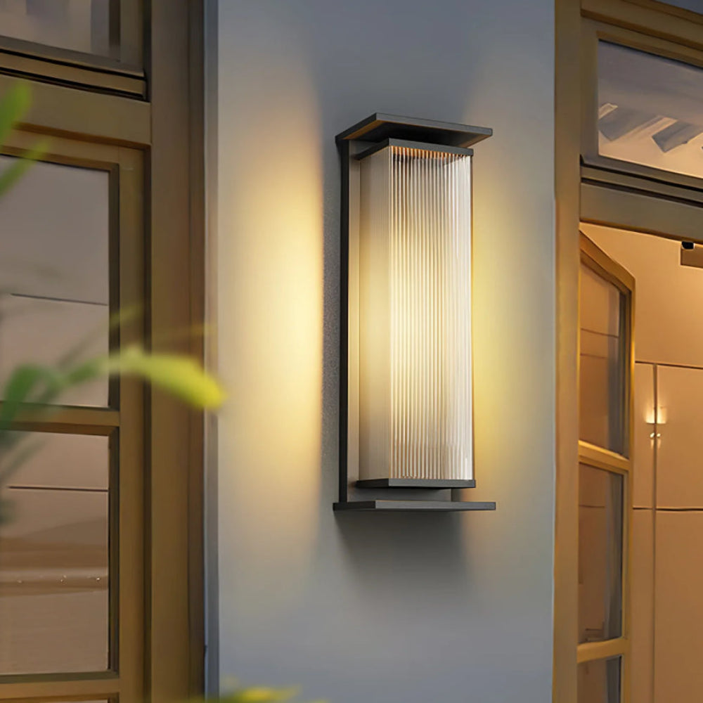 Rectangular Box Outdoor Wall Lamp - Yiarolight