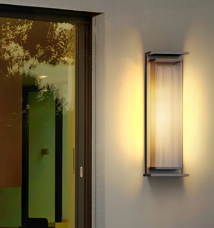 Rectangular Box Outdoor Wall Lamp - Yiarolight