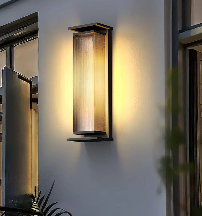Rectangular Box Outdoor Wall Lamp - Yiarolight