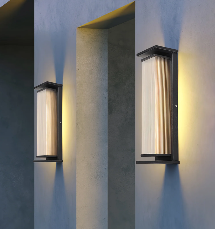 Rectangular Box Outdoor Wall Lamp - Yiarolight