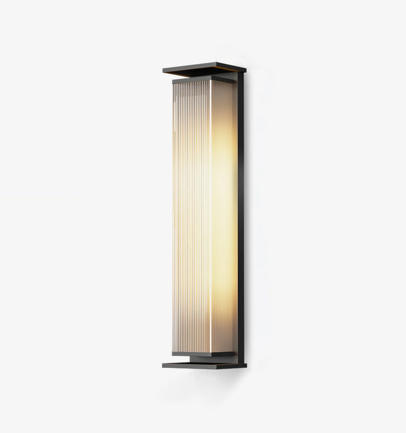 Rectangular Box Outdoor Wall Lamp - Yiarolight