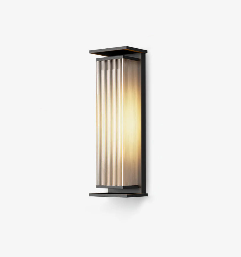 Rectangular Box Outdoor Wall Lamp - Yiarolight